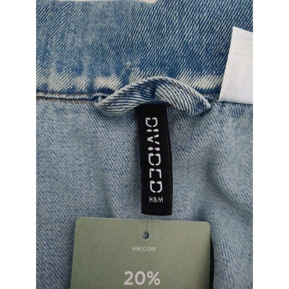 H&M Divided Jean Jacket The Midnight Club NWT size large - Picture 10 of 12